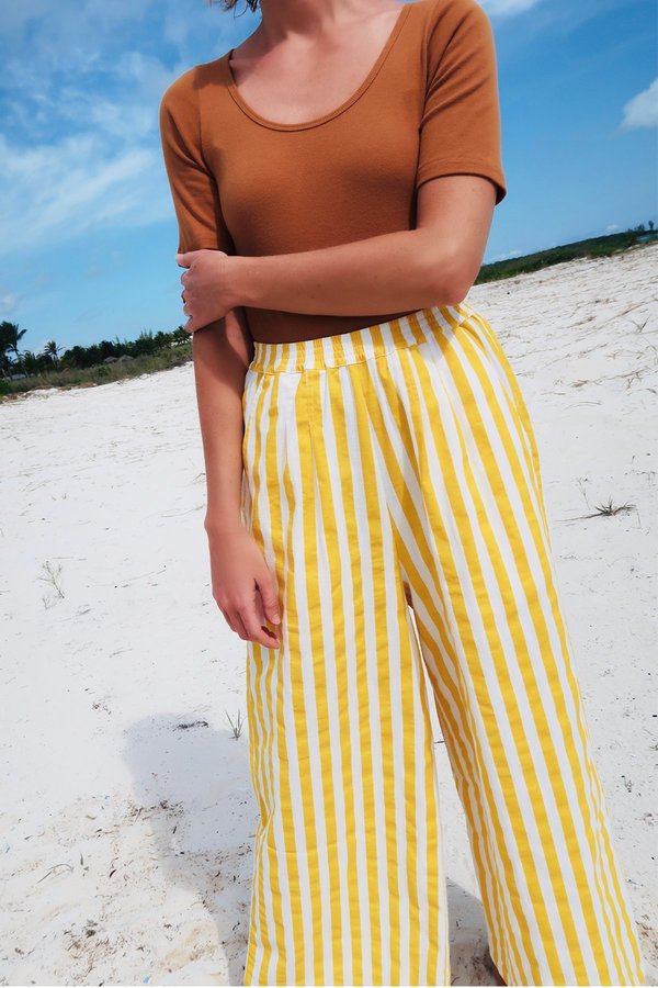 L.F. Markey Billy Trouser - Sunflower L.F. Markey Billy Trouser - Sunflower