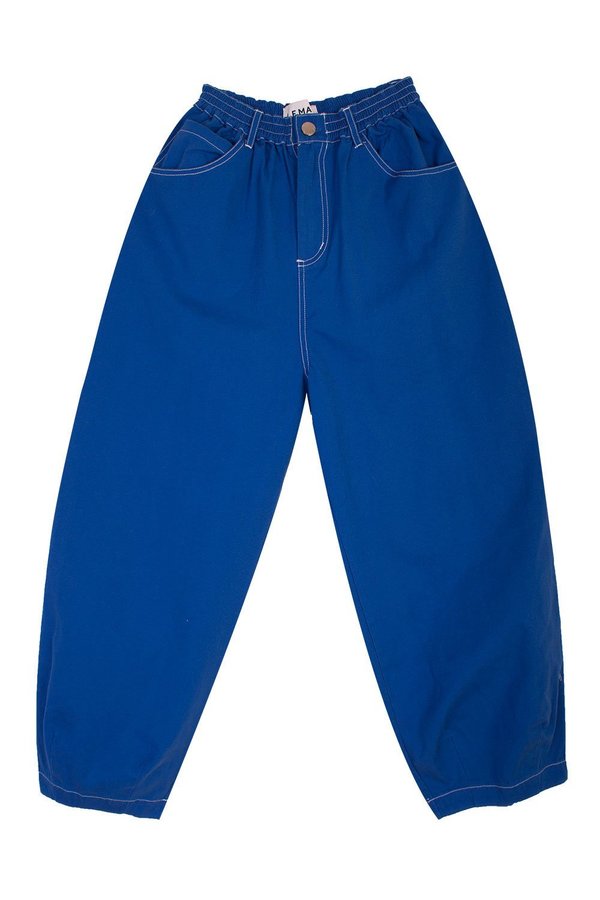 L.F. Markey Fat Boys Canvas Trouser - Cobalt L.F. Markey Fat Boys Canvas Trouser - Cobalt