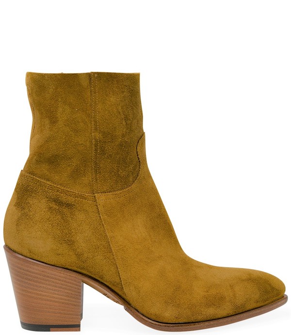 Rocco P Leather Ankle Boot - Senape Rocco P Leather Ankle Boot - Senape
