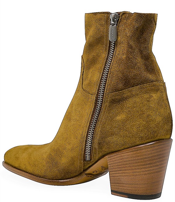 Rocco P Leather Ankle Boot - Senape Rocco P Leather Ankle Boot - Senape