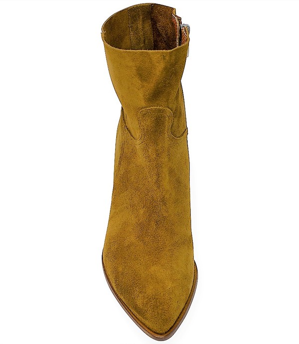 Rocco P Leather Ankle Boot - Senape Rocco P Leather Ankle Boot - Senape