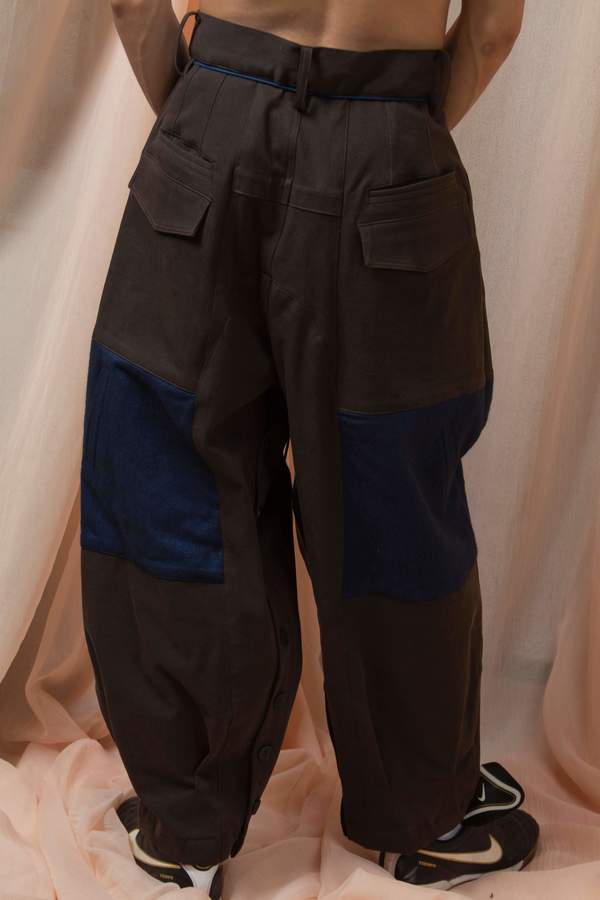L'equip M86 Trouser - Chocolate Brown Twill L'equip M86 Trouser - Chocolate Brown Twill