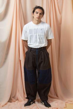 L'equip M86 Trouser - Chocolate Brown Twill L'equip M86 Trouser - Chocolate Brown Twill