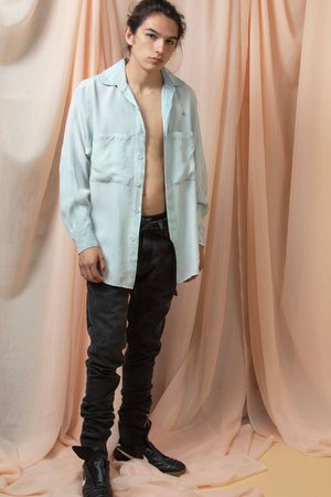 l'equip INES LONGSLEEVE VISCOSE SHIRT - SAGE l'equip INES LONGSLEEVE VISCOSE SHIRT - SAGE