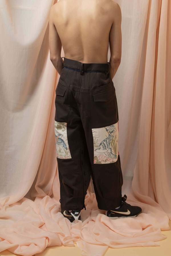 L'equip M86 Trouser - Chocolate Brown Twill L'equip M86 Trouser - Chocolate Brown Twill