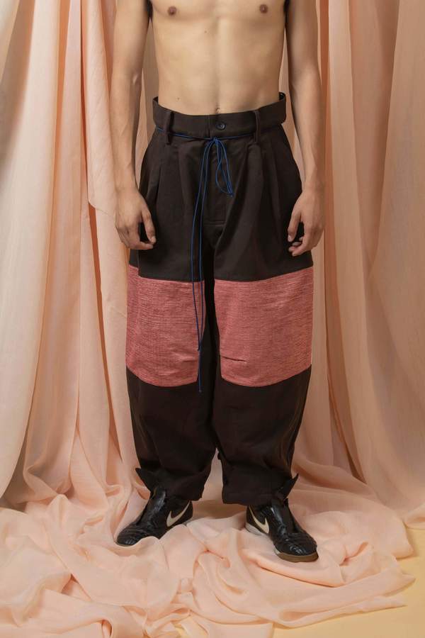 L'equip M86 Trouser - Chocolate Brown Twill L'equip M86 Trouser - Chocolate Brown Twill