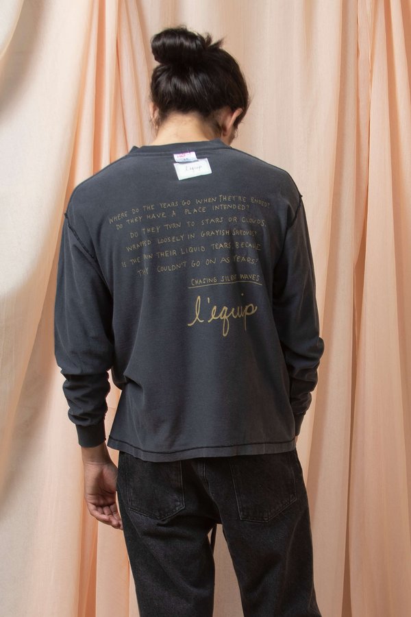 vintage l'equip REPURPOSE NON-LOGO - black vintage l'equip REPURPOSE NON-LOGO - black