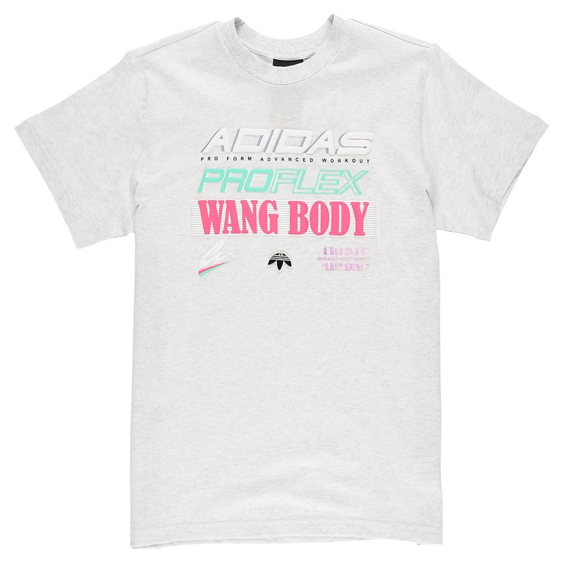Adidas × Alexander Wang >> グラフィックTシャツ レア＊Adidas×Alexander Wang>>WangBody グラフィックTシャツ