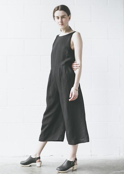 First Rite Crop Pantsuit in Black First Rite Crop Pantsuit in Black