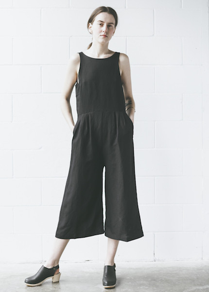 First Rite Crop Pantsuit in Black First Rite Crop Pantsuit in Black