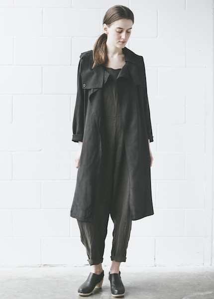Line Knitwear Julia Coat in Caviar Line Knitwear Julia Coat in Caviar
