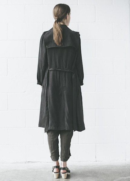 Line Knitwear Julia Coat in Caviar Line Knitwear Julia Coat in Caviar