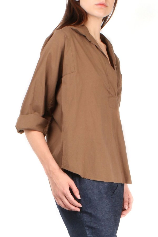 Sibel Saral Venice Shirt - Coffee