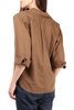 Sibel Saral Venice Shirt - Coffee - Thumbnail 3