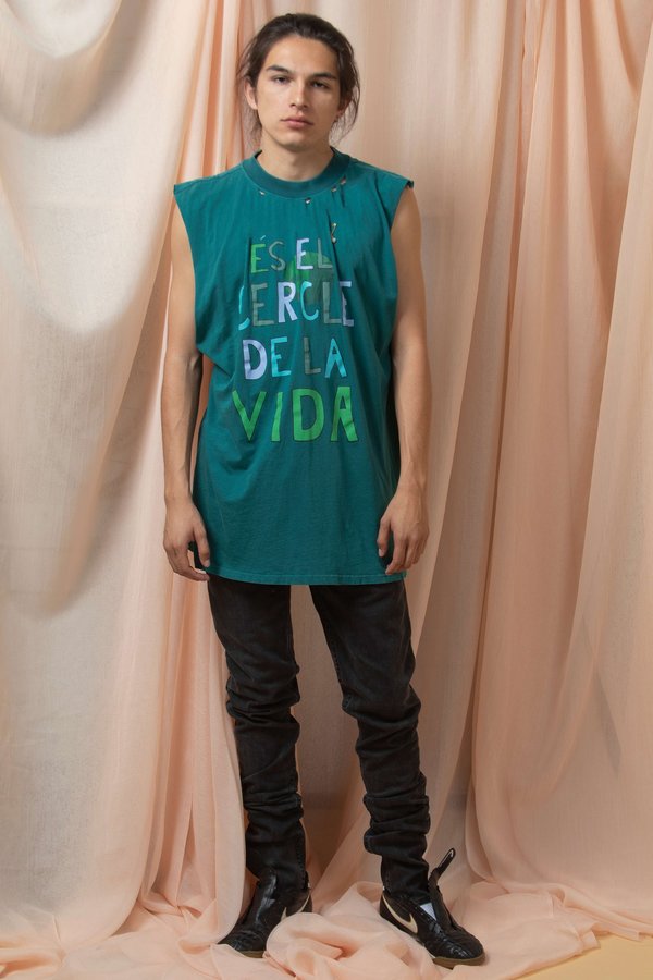 l'equip ES EL CIRCLE SLEEVELESS - TEAL l'equip ES EL CIRCLE SLEEVELESS - TEAL