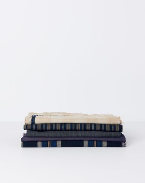 Vintage Scarf - Indigo Stripe Vintage Scarf - Indigo Stripe