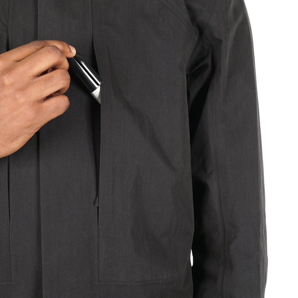 VEILANCE COMPONENT OVERSHIRT - BLACK | Garmentory