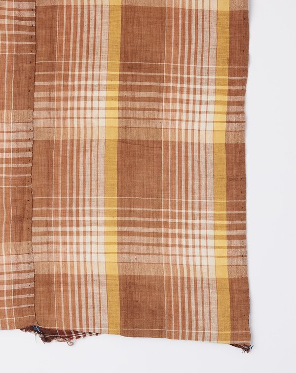 Vintage Oversized Scarf - Clay Madras Vintage Oversized Scarf - Clay Madras