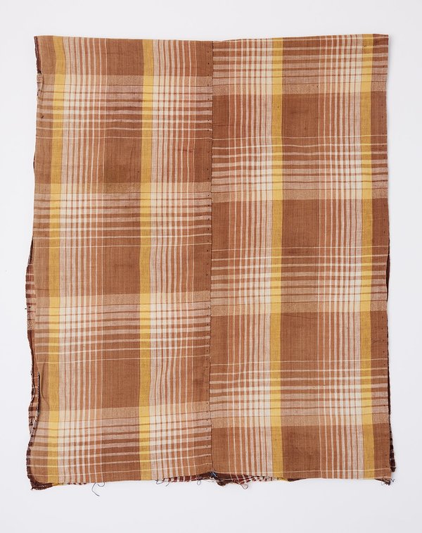 Vintage Oversized Scarf - Clay Madras Vintage Oversized Scarf - Clay Madras