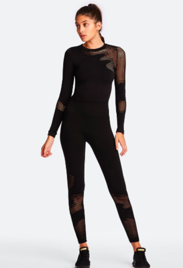 ALALA CAMO SEAMLESS TIGHT - BLACK ALALA CAMO SEAMLESS TIGHT - BLACK