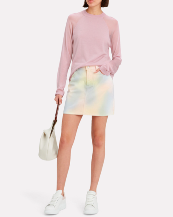 RtA TELLER LONG SLEEVE SWEATER - PINK PEARL RtA TELLER LONG SLEEVE SWEATER - PINK PEARL