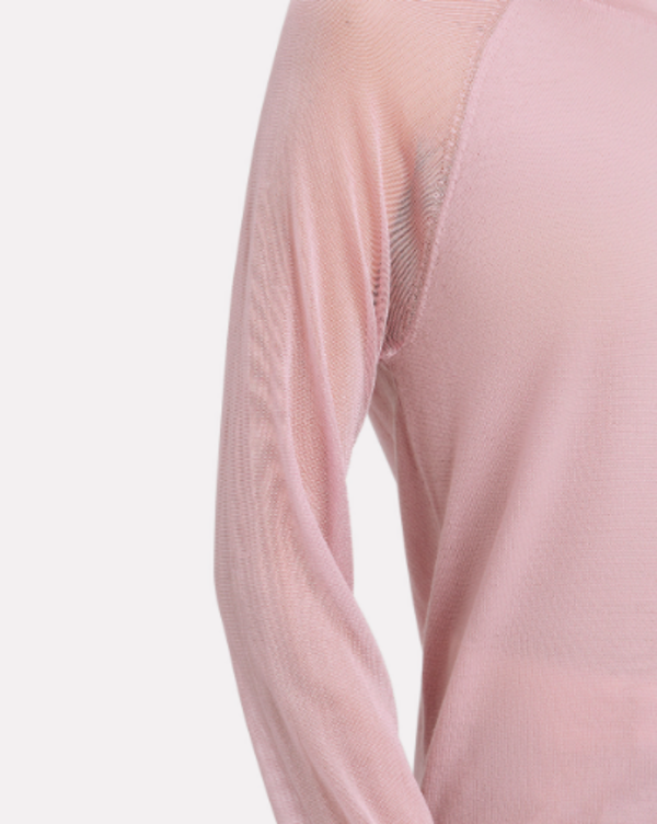 RtA TELLER LONG SLEEVE SWEATER - PINK PEARL RtA TELLER LONG SLEEVE SWEATER - PINK PEARL