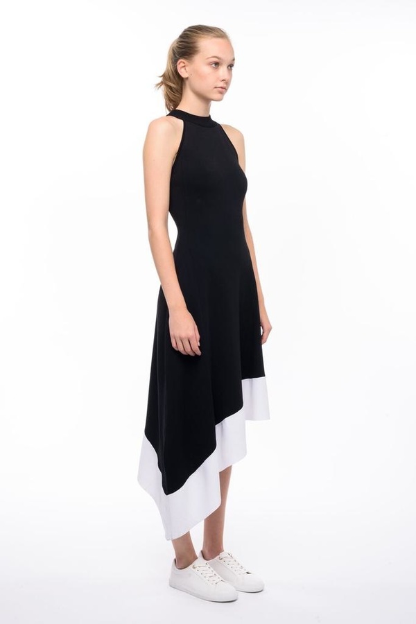John + Jenn ROMAN DRESS - Black/White John + Jenn ROMAN DRESS - Black/White