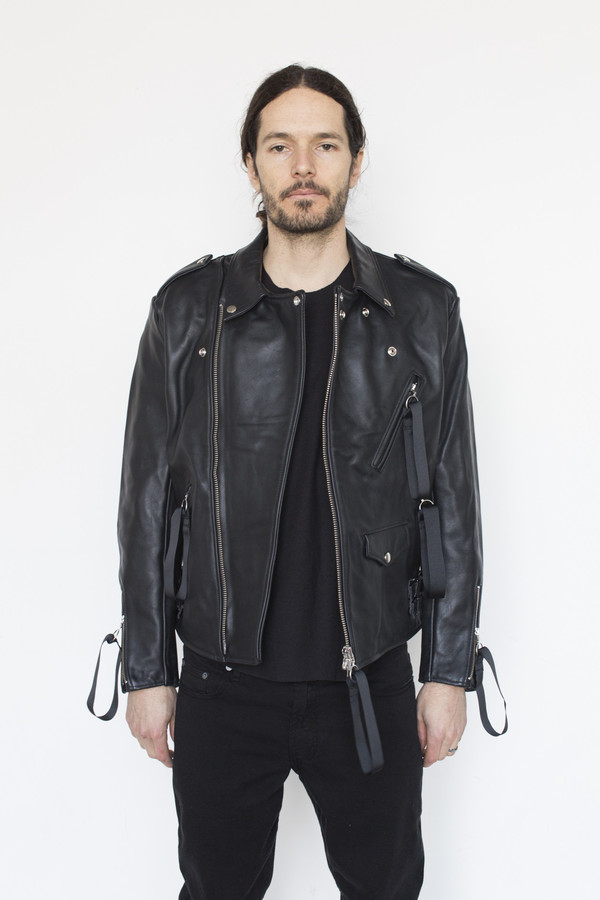 Matthew Miller Leather Tyler Biker Jacket | Garmentory