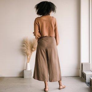 First Rite Crop Culotte | Garmentory