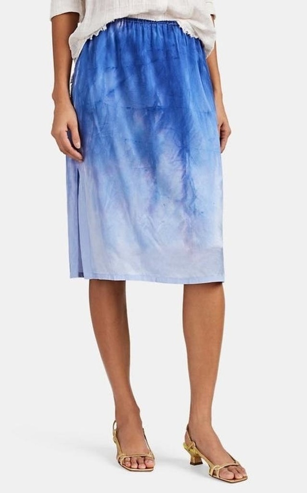 Raquel Allegra SLIP SKIRT - Blue Raquel Allegra SLIP SKIRT - Blue