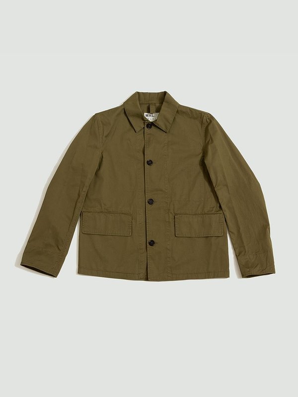 Margaret Howell Flap Pocket Jacket - Army Green | Garmentory
