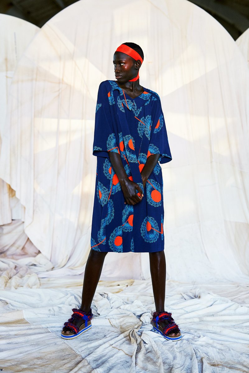 Henrik Vibskov Breeze Dress - Twister Blue | Garmentory