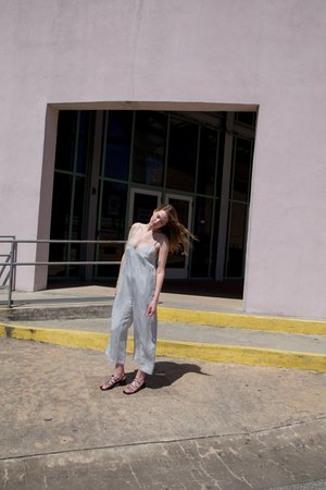 Ali Golden Grid Jumpsuit Ali Golden Grid Jumpsuit
