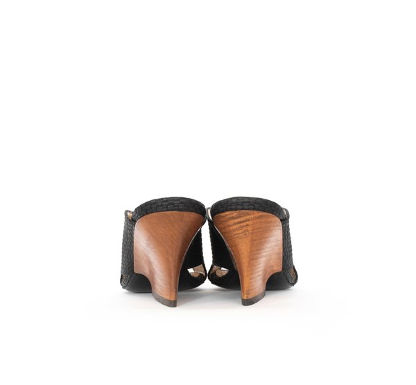 Circle Mule Natural Raffia Circle Mule Natural Raffia