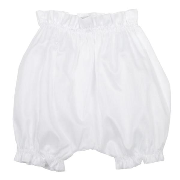 Kids Makié Swiss Cotton Bloomers - White Kids Makié Swiss Cotton Bloomers - White