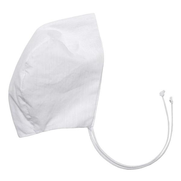 Kids Makié Remi Bonnet - White/Grey Pinstripes Kids Makié Remi Bonnet - White/Grey Pinstripes