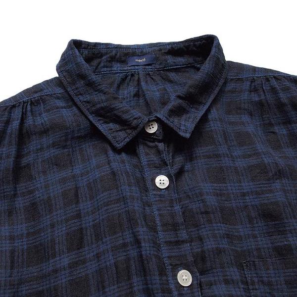 Makié Jen Dress - Indigo Blue Plaid Makié Jen Dress - Indigo Blue Plaid