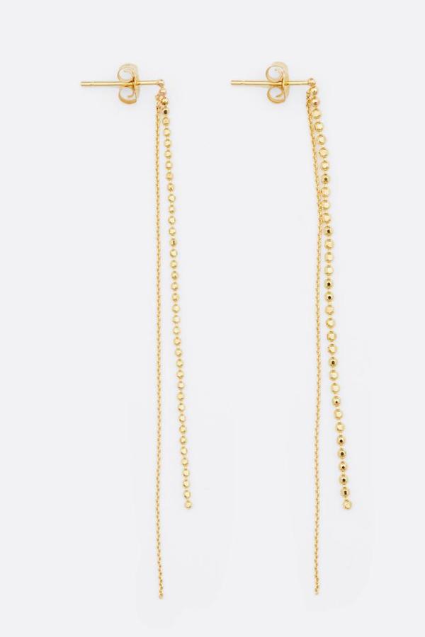 Satomi Kawakita Rippling Droplet Earring - 18K Yellow Gold Satomi Kawakita Rippling Droplet Earring - 18K Yellow Gold