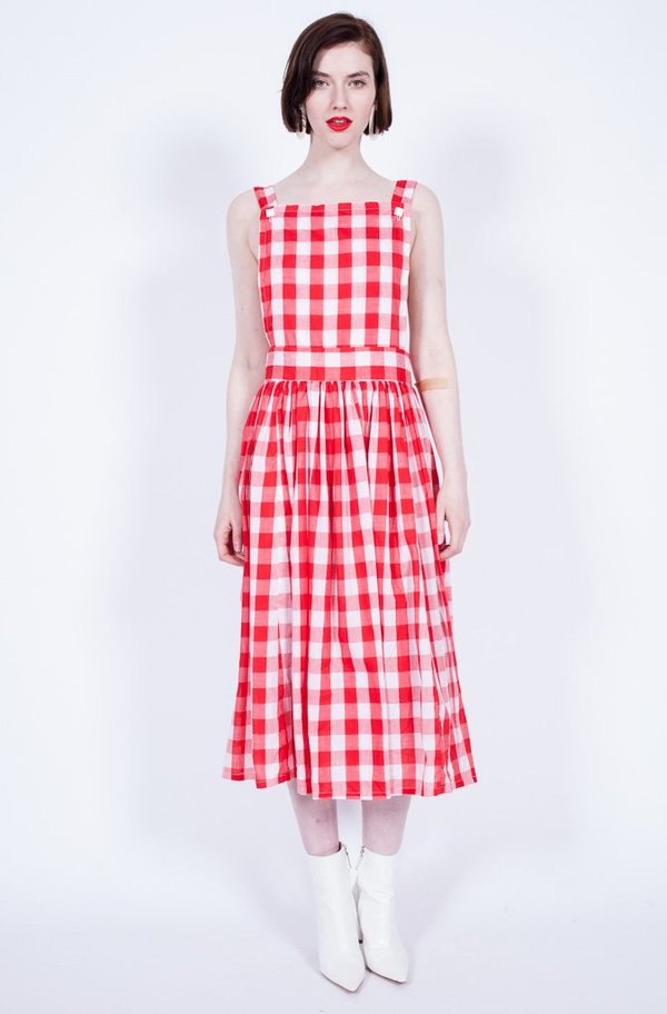 red and white dress DST Red and White Dress