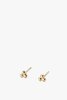 Jennie Kwon Designs Cluster Stud Earring - 14k Yellow Gold - Thumbnail 1