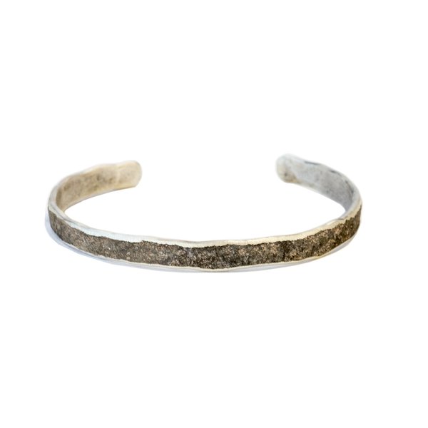 Cause and Effect Oxidized Sterling Cuff - Sterling silver Cause and Effect Oxidized Sterling Cuff - Sterling silver