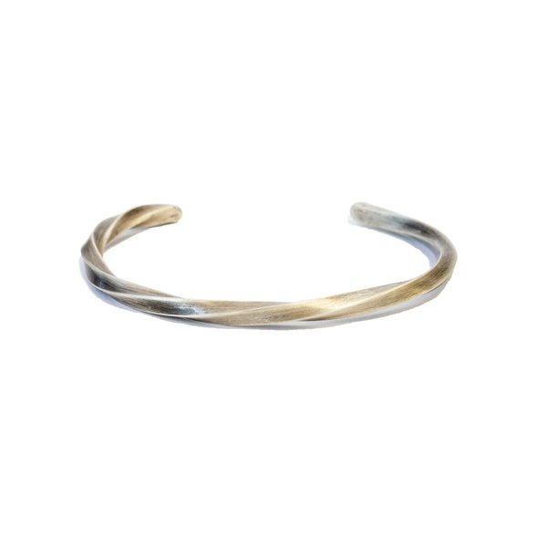 Cause and Effect Twisted Sterling Cuff - Sterling silver Cause and Effect Twisted Sterling Cuff - Sterling silver