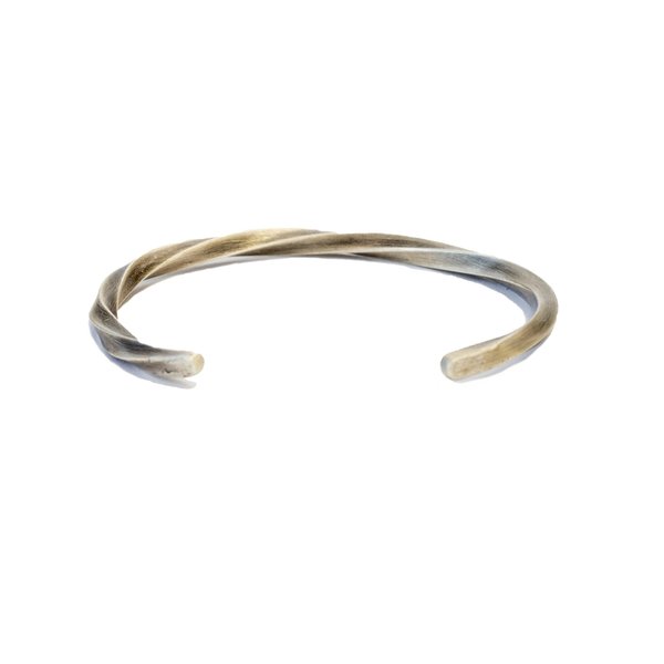 Cause and Effect Twisted Sterling Cuff - Sterling silver Cause and Effect Twisted Sterling Cuff - Sterling silver