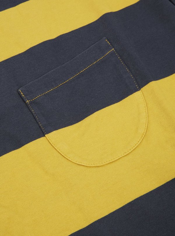 Universal Works Heavy Jersey Long Sleeve Tee - Sunshine Stripe Universal Works Heavy Jersey Long Sleeve Tee - Sunshine Stripe