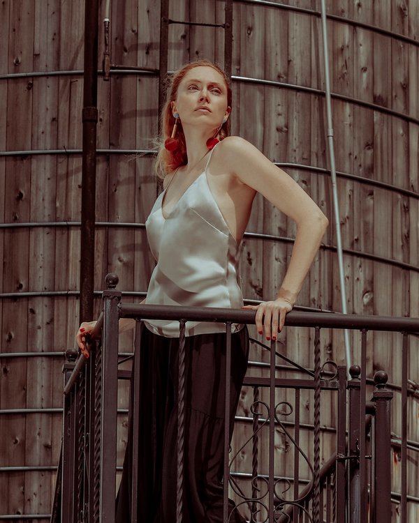 INGA-LENA The Fjord Camisole - Shimmery Sand INGA-LENA The Fjord Camisole - Shimmery Sand