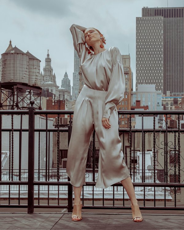 INGA-LENA The Janie Pant - Shimmery Sand INGA-LENA The Janie Pant - Shimmery Sand