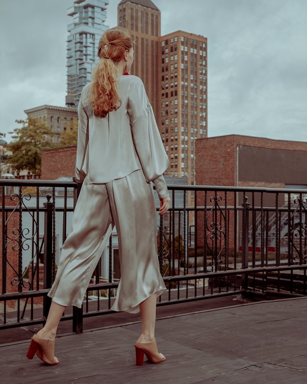 INGA-LENA The Janie Pant - Shimmery Sand INGA-LENA The Janie Pant - Shimmery Sand
