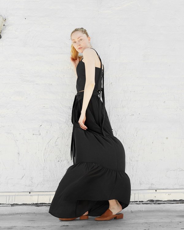 INGA-LENA The Radah Skirt - Charcoal INGA-LENA The Radah Skirt - Charcoal