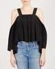 INGA-LENARutha Silk Top - Charcoal Noire - Thumbnail 1