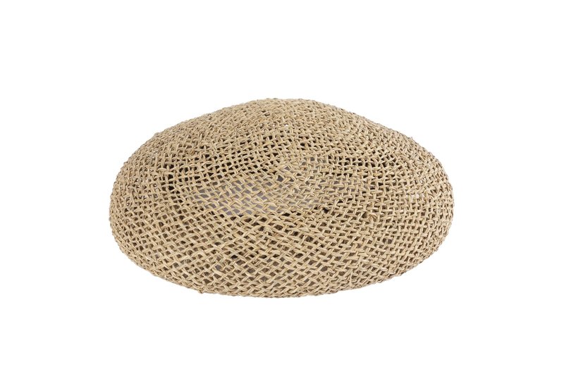 Clyde brand handmade, hand-woven, acorn beret. Clyde Acorn Beret - Sienne | Garmentory main image 4